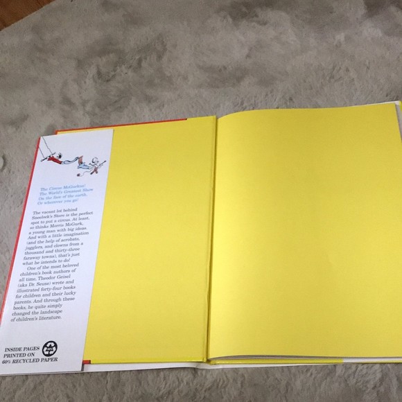 Dr. Seuss If I Ran The Circus Book - Picture 2 of 5